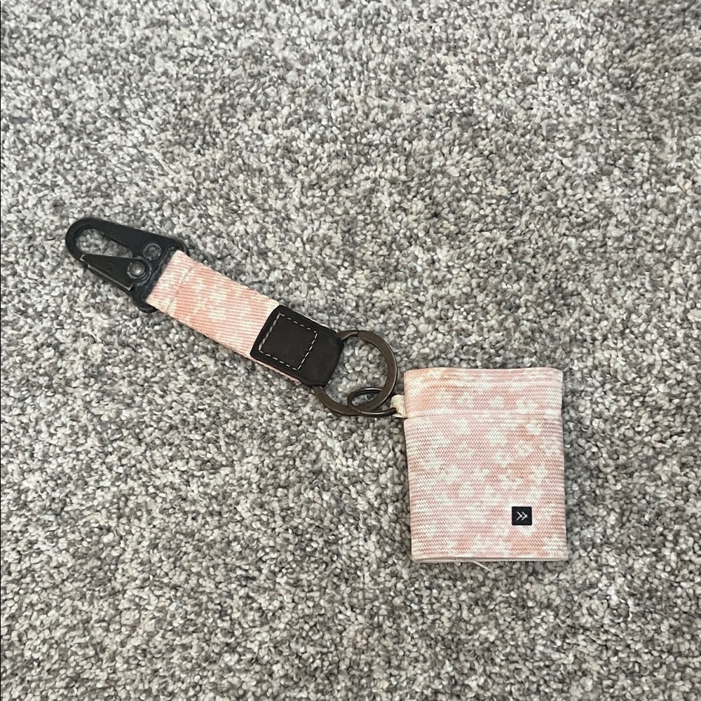 Pink Keychain Wallet
